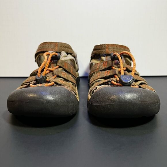Kids KEEN Newport H2 Brown Waterproof Sandals / Size 5 - Picture 3 of 9